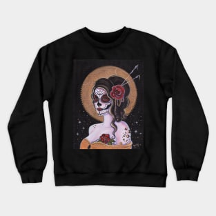 Bella Muerte day of the dead Crewneck Sweatshirt